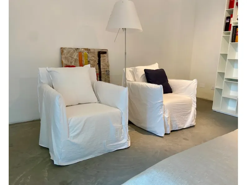 Poltrona modello Coppia poltroncine ghost Gervasoni con forte sconto