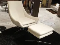 Poltrona in Ecopelle Jeff La casa moderna a prezzo Outlet