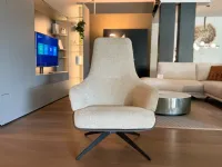 Poltrona in Tessuto Kensington Molteni & c a prezzo Outlet