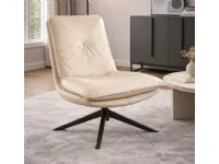 Poltrona in Ecopelle Luca Collezione esclusiva a prezzo Outlet