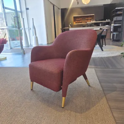 Poltrona Poltrona molteni&c. d.141.4 Molteni & c in Tessuto SCONTATA