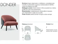 Poltrona in stile moderno Donder Samoa in Offerta Outlet