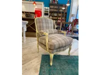 Poltrona in stile shabby shic British Cm minimax in Offerta Outlet