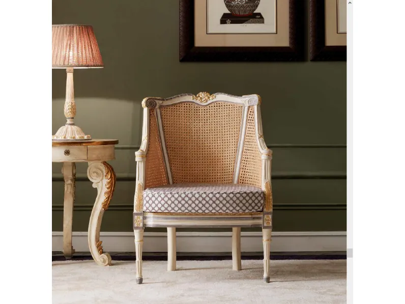 Poltrona con seduta fissa 2271 armchair vittorio grifoni Vittorio grifoni in Offerta Outlet 