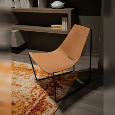 Poltrona in Tessuto Apelle Midj in Offerta Outlet