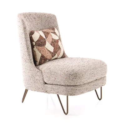 Poltrona in Tessuto Beatrix outlet Diotti.com a prezzo scontato
