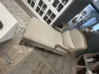 Poltrona in stile provenzale Chaise longue  Dialma brown in Offerta Outlet