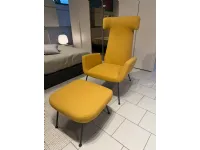 Poltrona in Tessuto Dora  Pianca in Offerta Outlet