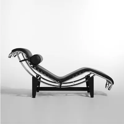 Poltrona in Tessuto Le corbusier chaise longue Artigianale a prezzo scontato