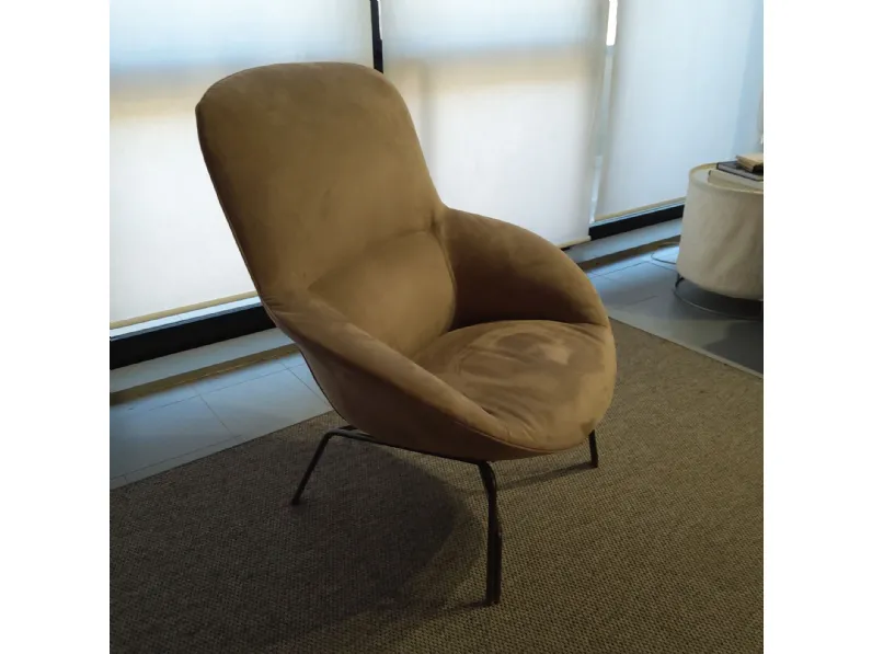 Poltrona in stile moderna Long island Bontempi in Offerta Outlet