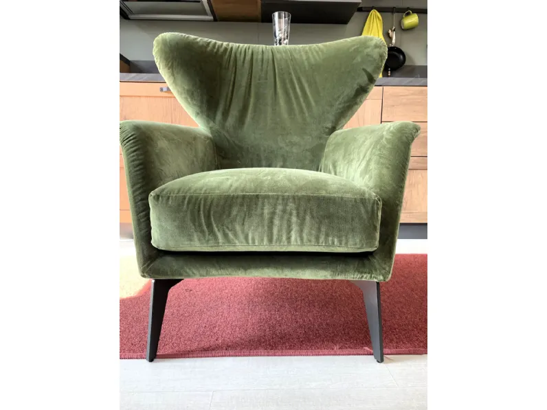 Poltrona in stile moderna Lovy armchair bergre Bonaldo in Offerta Outlet