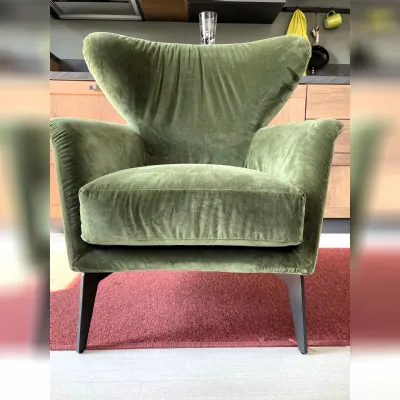 Poltrona in stile moderna Lovy armchair bergre Bonaldo in Offerta Outlet