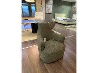 Poltrona in Tessuto Luna Ditre italia a prezzo Outlet