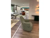 Poltrona in Tessuto Luna Ditre italia a prezzo Outlet