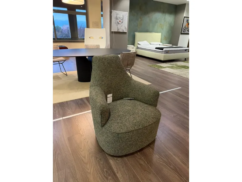 Poltrona in Tessuto Luna Ditre italia a prezzo Outlet