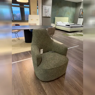 Poltrona in Tessuto Luna Ditre italia in Offerta Outlet