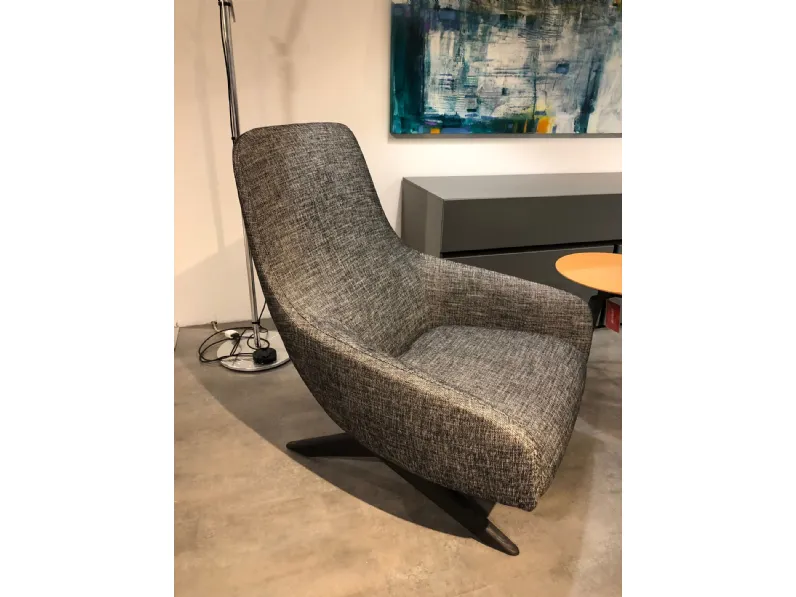 Poltrona in Tessuto Marolon Poliform in Offerta Outlet