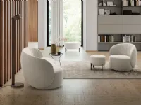 Poltrona in stile design Moby Artigianale in Offerta Outlet