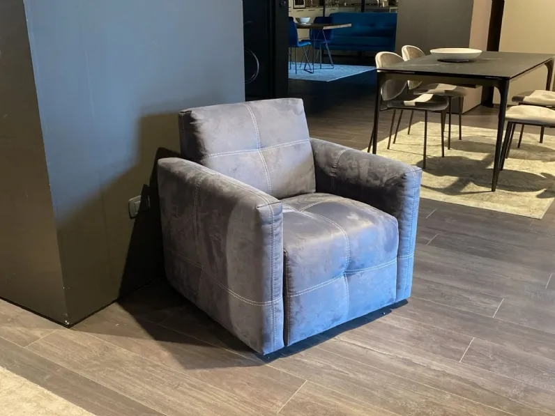 Poltrona in Tessuto Nicholas Calia in Offerta Outlet