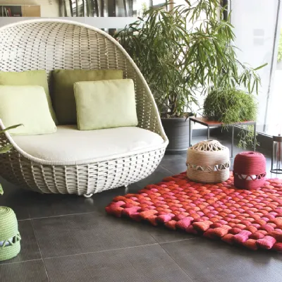 Poltrona Orbitry  Paola lenti in Tessuto SCONTATA