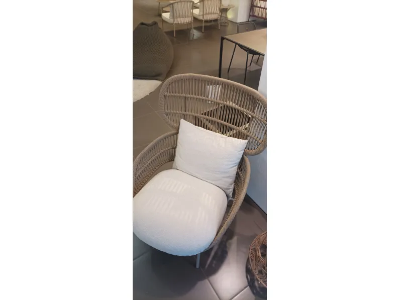 Poltrona Panam poltrona bergere Talenti in Tessuto SCONTATA