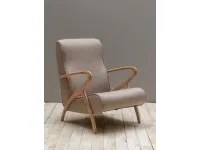 Poltrona in Tessuto Poltrona k Dialma brown a prezzo Outlet