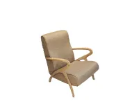 Poltrona in Tessuto Poltrona k Dialma brown a prezzo Outlet
