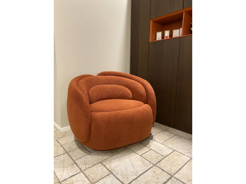 Poltrona in Tessuto Poltrona peonia Pianca a prezzo Outlet