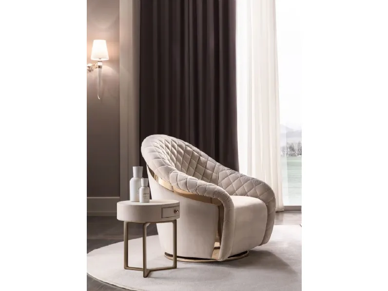 Poltrona con seduta fissa Portofino Cantori in Offerta Outlet 