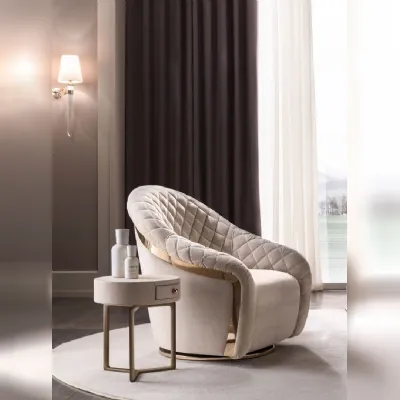 Poltrona con seduta fissa Portofino Cantori in Offerta Outlet 
