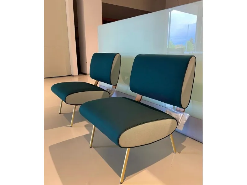 Poltrona Round d.154.5 Molteni & c in Tessuto SCONTATA