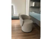 Poltrona in Tessuto Swivel Nicoline a prezzo Outlet