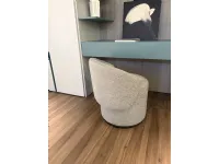 Poltrona in Tessuto Swivel Nicoline a prezzo Outlet