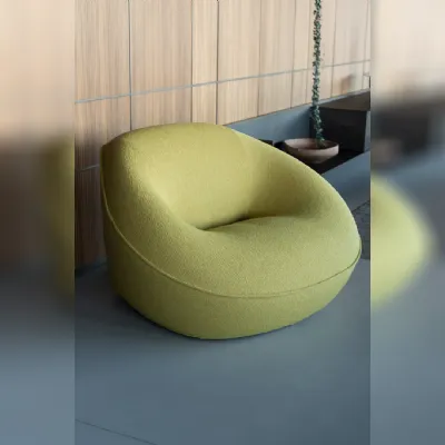 Poltrona in stile design Tortello  B&b italia in Offerta Outlet