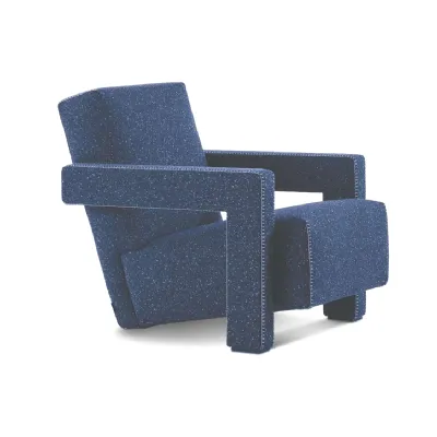 Poltrona con seduta fissa Utrecht Cassina a prezzo Outlet 