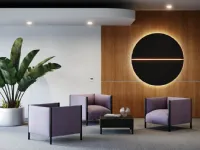 Poltrona in stile design Waffle one Infiniti in Offerta Outlet