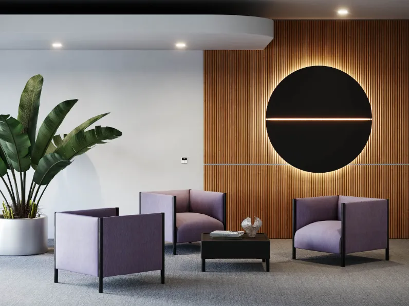Poltrona in stile design Waffle one Infiniti in Offerta Outlet