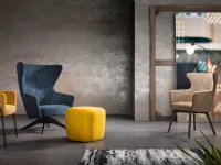 Poltrona in Tessuto Wendy Samoa a prezzo scontato