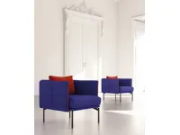 Poltrona Zip Biba salotti in Tessuto SCONTATA