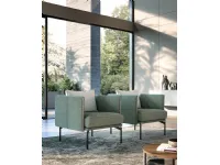 Poltrona Zip Biba salotti in Tessuto SCONTATA