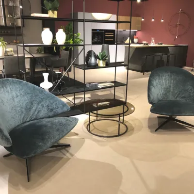 Poltrona Koster Desir�e in Tessuto SCONTATA