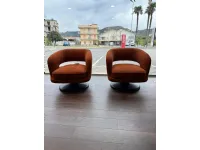 Poltrona in stile design Linea Molteni & c in Offerta Outlet