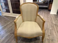 Poltrona in stile classica Luigi xv Dialma brown in Offerta Outlet