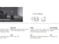 Poltrona in Tessuto Luna Biba salotti a prezzo scontato