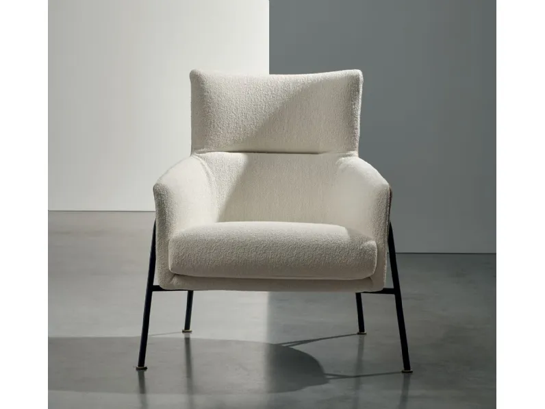Poltrona in stile design Adele Twils in Offerta Outlet