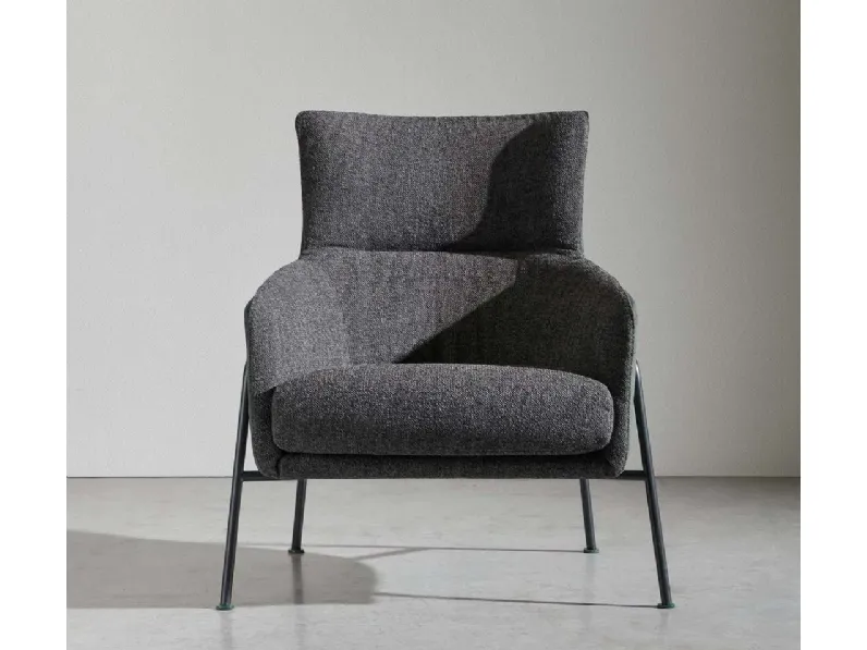 Poltrona in stile design Adele Twils in Offerta Outlet