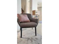 Poltrona in stile moderno Aura Natuzzi in Offerta Outlet
