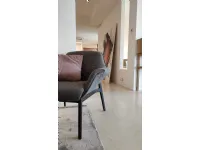 Poltrona in stile moderno Aura Natuzzi in Offerta Outlet