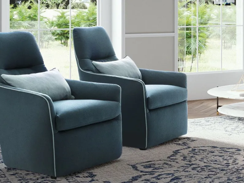 Poltrona in stile moderno Bangkok Le comfort in Offerta Outlet