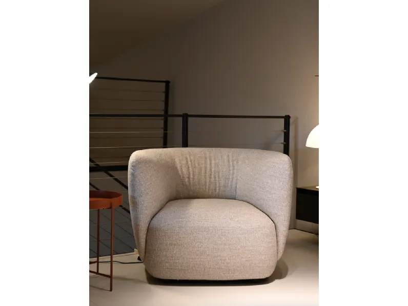 Poltrona in stile design Blossom Novamobili in Offerta Outlet
